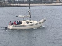Coast Guard finds 13 illegal aliens on sailboat off California coast. (Photo: U.S. Customs and Border Protection)