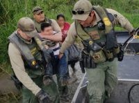 Del Rio Sector Border Patrol agents rescue special-needs teen at Rio Grande. (Photo: U.S. Border Patrol/Del Rio Sector)