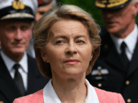 SCHWIELOWSEE, GERMANY - MAY 21: German Defense Minister Ursula von der Leyen tours a memorial to Bundeswehr soldiers killed in missions abroad with Dutch Defense Minister Ank Bijleveld (not pictured) prior to the arrival of King Willem Alexander of The Netherlands and Queen Maxima of The Netherlands at the Bundeswehr …