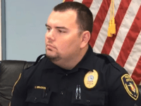 Cpl. Kenneth Brackin of the Cocoa Police Department is being credited with saving the lives of two people who had been trapped inside an overturned, submerged vehicle. (Cocoa Police Department)