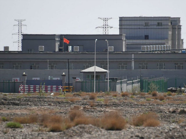 This photo taken on June 2, 2019 shows a facility believed to be a re-education camp where