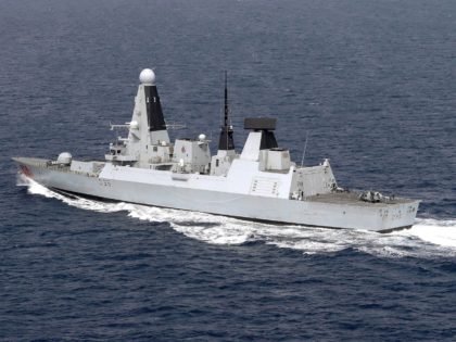 HMS DUNCAN is operating in the Eastern Mediterranean as part of Combined Task Force 473, a