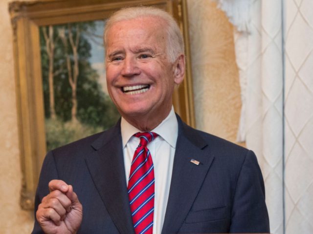US Vice President Joe Biden speaks before a dinner at Admiralty House in Sydney on July 19