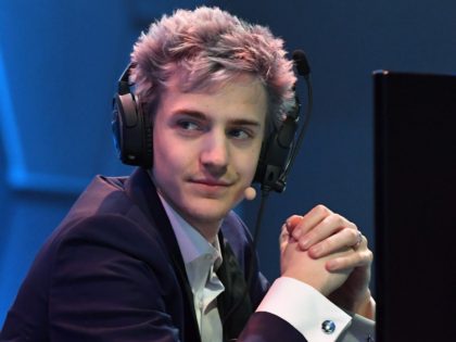 LAS VEGAS, NV - APRIL 21: Twitch streamer and professional gamer Tyler "Ninja" Blevins streams during Ninja Vegas '18 at Esports Arena Las Vegas at Luxor Hotel and Casino on April 21, 2018 in Las Vegas, Nevada. Blevins is playing against more than 230 challengers in front of 700 fans …