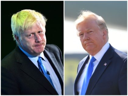 Boris Johnson - Britain's prime minister in waiting - has described President Donald Trump