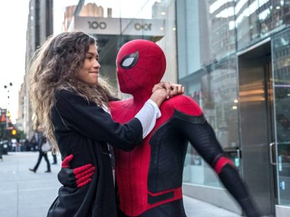 Zendaya and Tom Holland in Spider-Man: Far from Home (Disney, 2019)