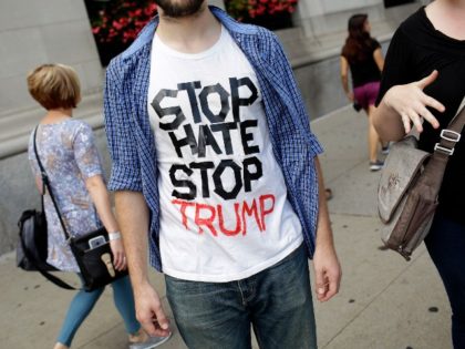 stop hate stop trump protest shirt