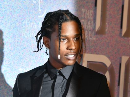 ASAP Rocky attends Rihanna's 4th Annual Diamond Ball at Cipriani Wall Street on September 13, 2018 in New York City. (Photo by Angela Weiss / AFP) (Photo credit should read ANGELA WEISS/AFP/Getty Images)
