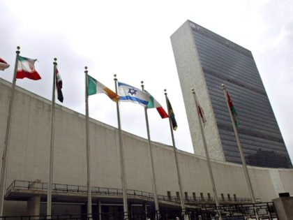 The United Nations headquarters in New York is shown in this photo taken 12 August 2003. AFP PHOTO DON EMMERT (Photo credit should read DON EMMERT/AFP/Getty Images)