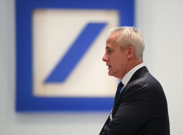 Embattled Deutsche Bank's investment banking chief leaves