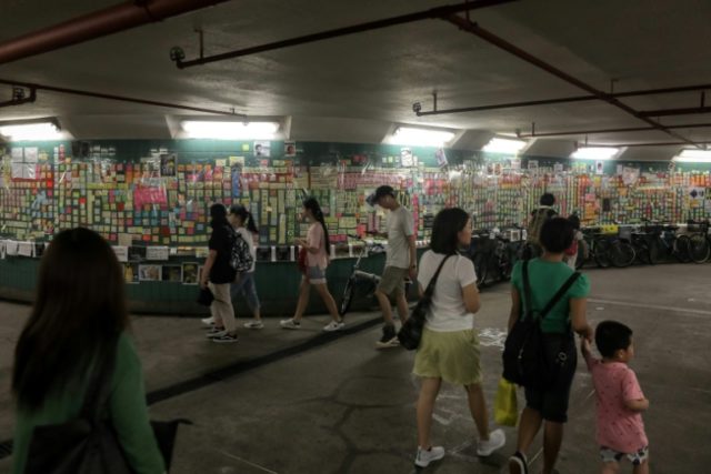 Not the only one: Protest 'Lennon Walls' flower across Hong Kong