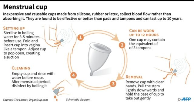 Menstrual cups safe, practical and cheap: study