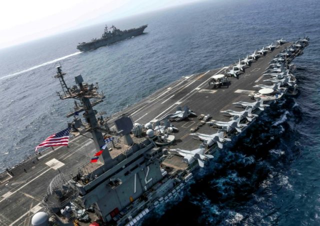 US Navy says American sailor missing in Arabian Sea