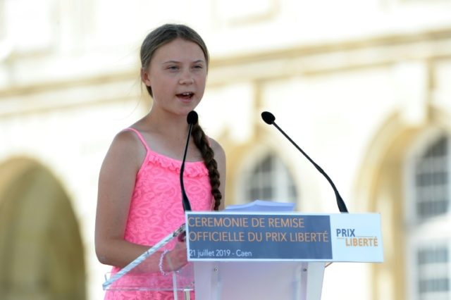 Sweden's Thunberg gets frosty reception from French rightwingers