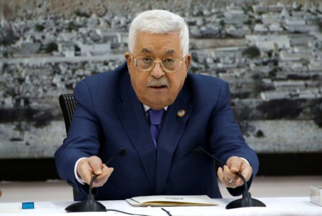 Palestinian president says to stop agreements with Israel
