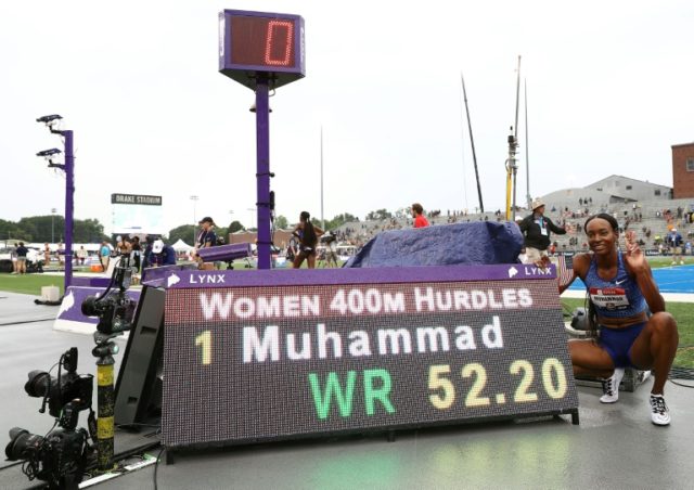 Hurdles record 'just the beginning' says Muhammad