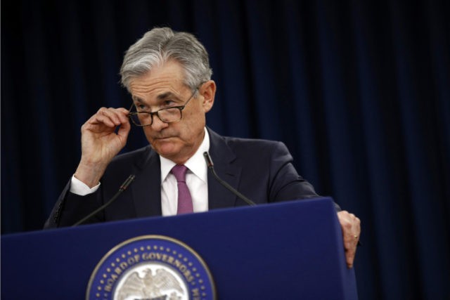 RESERVA FEDERAL Jerome Powell ARCHIVO Foto de archivo, 1 de mayo de 2019, del presidente de la Reserva Federal, Jerome Powell, en conferencia de prensa en Washington. (AP Foto/Patrick Semansky, File) The Associated Press