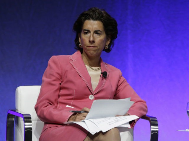 Rhode Island Gov. Gina Raimondo chairs a plenary session entitled "The Workforce of Tomorr