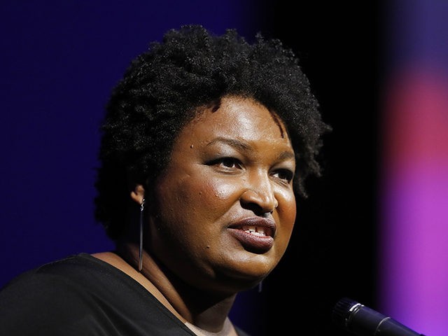 Former Georgia House Minority Leader Stacey Abrams addresses the 110th NAACP National Conv
