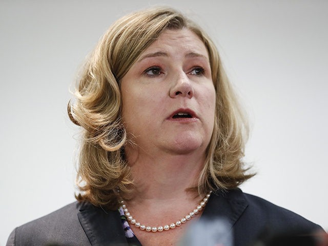 Dayton Mayor Nan Whaley speaks during a news conference regarding a mass shooting earlier