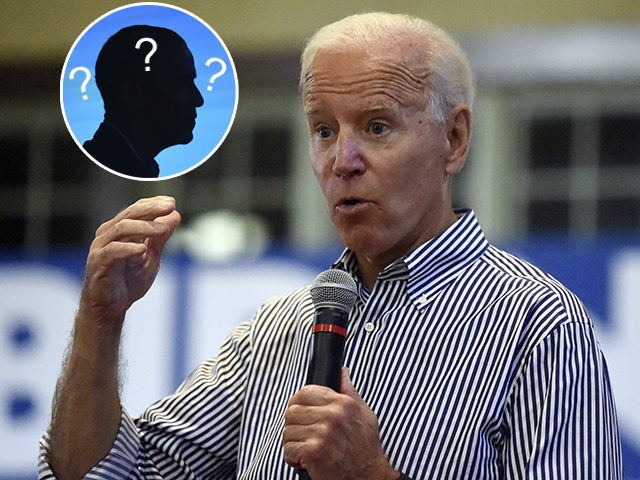 (INSET: Barack Obama) Former Vice President Joe Biden speaks, Wednesday, Aug. 28, 2019, at