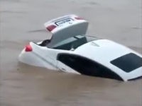 BMW submerged