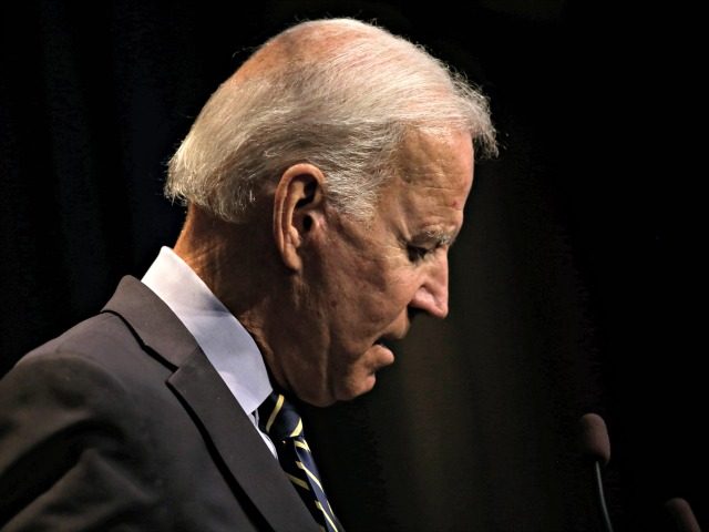 ALTOONA, IA - AUGUST 21: Democratic presidential candidate, former Vice President Joe Biden speaks at the Iowa Federation Labor Convention on August 21, 2019 in Altoona, Iowa. Candidates had 10 minutes each to address union members during the convention. The 2020 Democratic presidential Iowa caucuses will take place on Monday, …