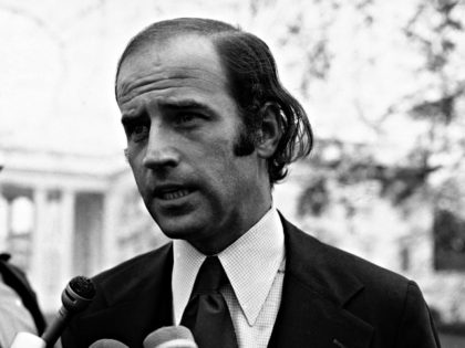 Joseph Biden, the newly-elected Democratic Senator from Delaware, is shown in Washington, Dec. 12, 1972. (AP Photo/Henry Griffin)