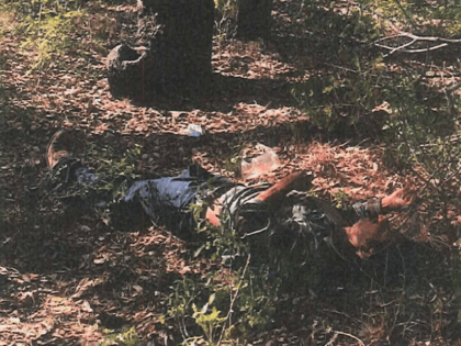 Body of a deceased Nicaraguan migrant found in Brooks County,Texas. (Photo: Brooks County Sheriff's Office/Deputy Robert Castanon)