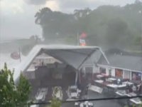 Clemson storm lifts tent