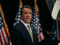 New York Governor Andrew Cuomo delivers a speech on the importance of renewable energy and signs the Climate Leadership and Community Protection Act at Fordham Law School in the borough of Manhattan on July 18, 2019 in New York City. Framed by Governor Cuomo as a statewide Green New Deal, …