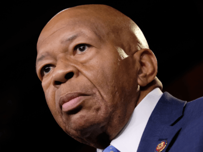 Rep. Elijah Cummings (D-MD), listens during a news conference after former Special Counsel Robert Mueller's testimony on July 24, 2019 in Washington, DC. Former Special Counsel Robert Mueller testified today before the House Judiciary Committee and dismissed President Trump's claims of total exoneration. (Photo by Alex Wroblewski/Getty Images)