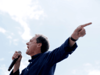 Democratic presidential candidate and Montana Governor Steve Bullock delivers a 20-minute campaign speech at the Des Moines Register Political Soapbox at the Iowa State Fair August 08, 2019 in Des Moines, Iowa. 22 of the 23 politicians seeking the Democratic Party presidential nomination will be visiting the fair this week, …