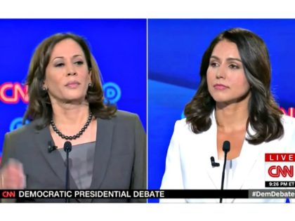 Harris vs Gabbard at Debate