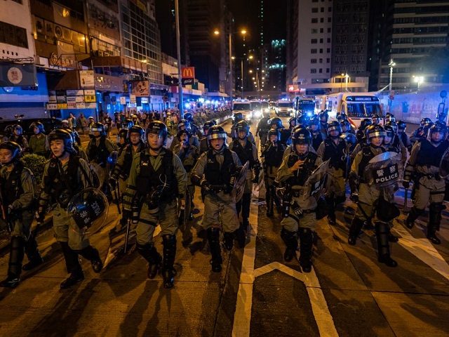 Unrest in Hong Kong During Pro-Democracy Protests