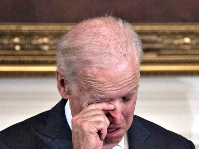 Joe Biden Crying
