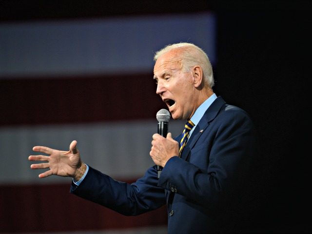 DES MOINES, IA - AUGUST 10: Democratic presidential candidate and former Vice President Jo