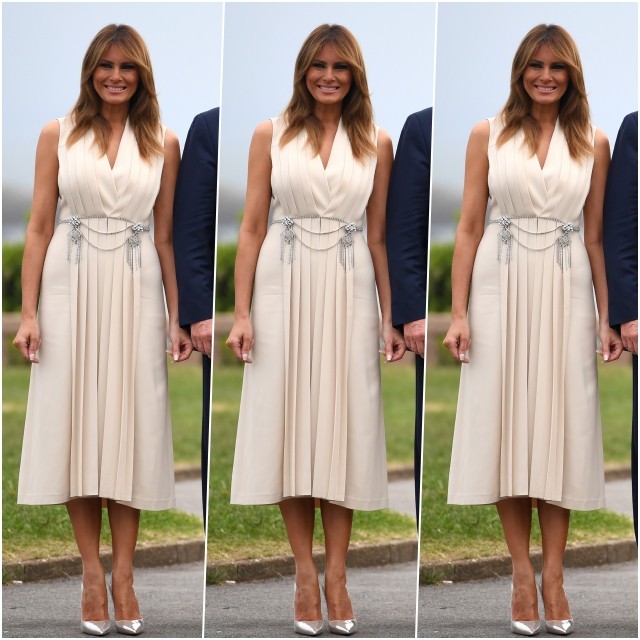Fashion Notes: Melania Trump Adopts the Codes of Coco Chanel for G7 Summit