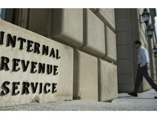 Man Walks into IRS Building