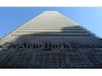 NEW YORK - FEBRUARY 14: The New York Times headquarters is seen February 14, 2008 in New York City. The Times will eliminate 100 newsroom jobs, following a decline in newspaper revenues and a weaker overall economy, by not filling vacant positions, buyouts and and layoffs if necessary. (Photo by …