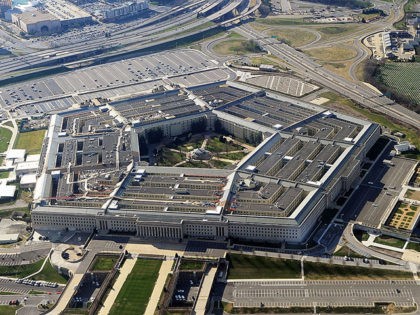 This picture taken 26 December 2011 shows the Pentagon building in Washington, DC. The Pentagon, which is the headquarters of the United States Department of Defense (DOD), is the world's largest office building by floor area, with about 6,500,000 sq ft (600,000 m2), of which 3,700,000 sq ft (340,000 m2) …