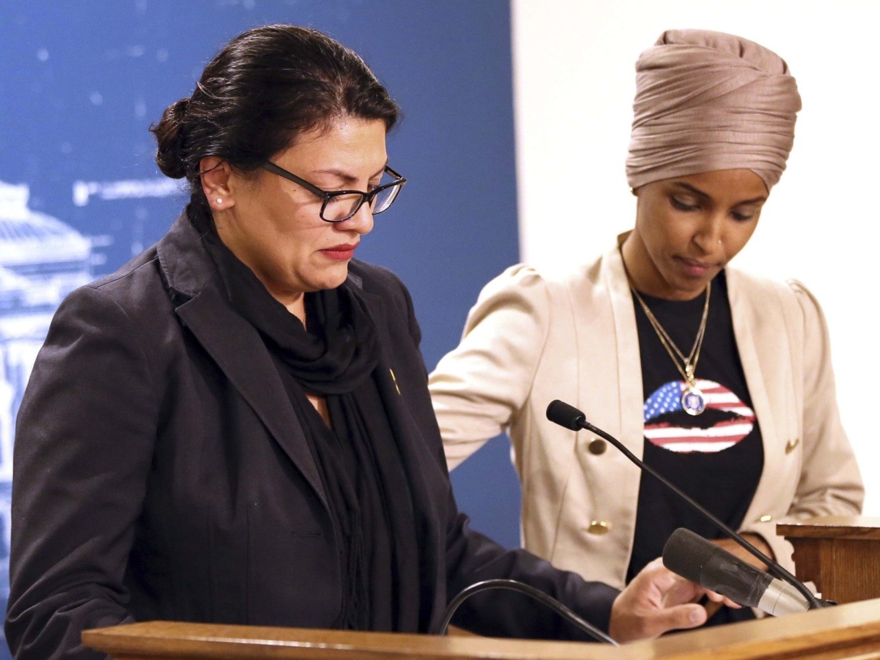 Ilhan Omar, Rashida Tlaib Fail to Criticize Palestinian Terrorism at Presser | Breitbart