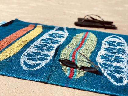beach towel surf beach