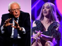 bernie-sanders-cardi-b-sitting-getty