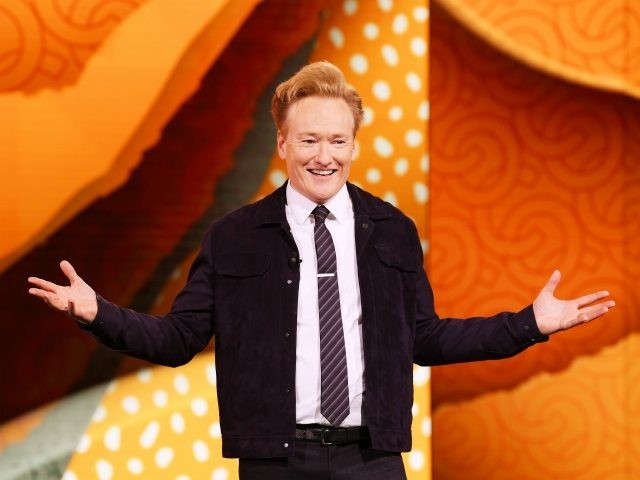 NEW YORK, NEW YORK - MAY 15: Conan O'Brien of TBS’s CONAN speaks onstage during the
