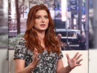 NEW YORK, NY - OCTOBER 14: Debra Messing visits "FOX & Friends" at FOX Studios on October 14, 2014 in New York City. (Photo by Rob Kim/Getty Images)