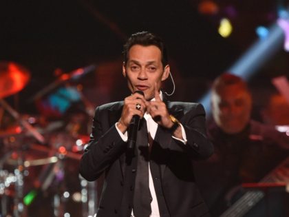 Singer Marc Anthony performs during the show for the 2016 Latin GRAMMY's Person Of The Year honoring Marc Anthony at the MGM Grand on November 16, 2016 in Las Vegas, Nevada. / AFP / Valerie MACON (Photo credit should read VALERIE MACON/AFP/Getty Images)