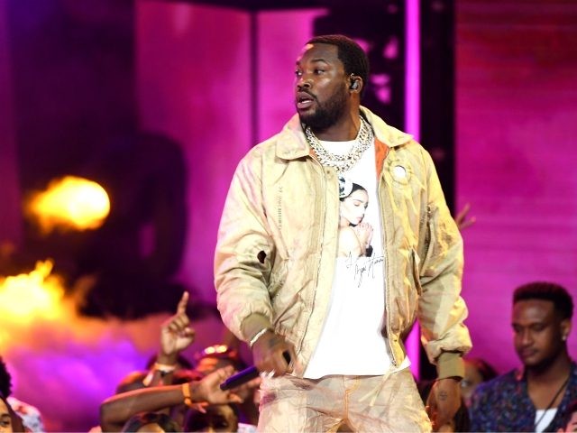 LOS ANGELES, CALIFORNIA - JUNE 23: Meek Mill performs onstage at the 2019 BET Awards on Ju