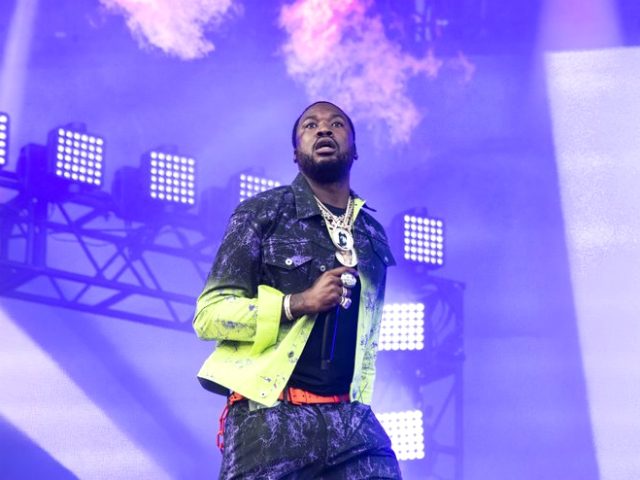 FILE - In this Sunday, Aug. 4, 2019 file photo, Meek Mill performs on day four of Lollapalooza in Grant Park in Chicago. The NFL and Roc Nation announced Friday, Aug. 30, 2019, that Mill and Rapsody will perform in a free pregame concert Sept 5 before the season-opening game …
