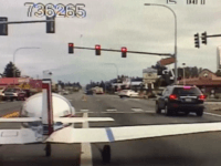 A KR2 single propeller airplane was forced to make an …